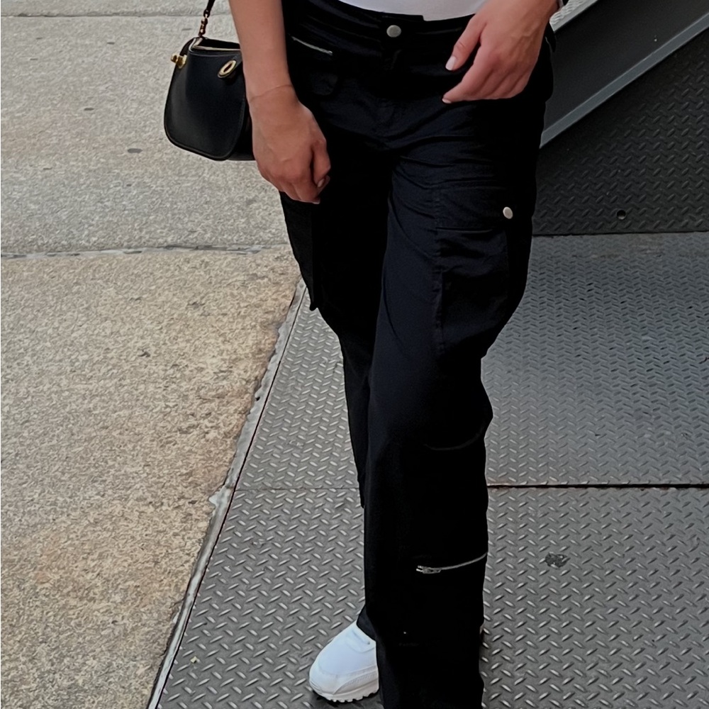 BDG Black Cargo Pants